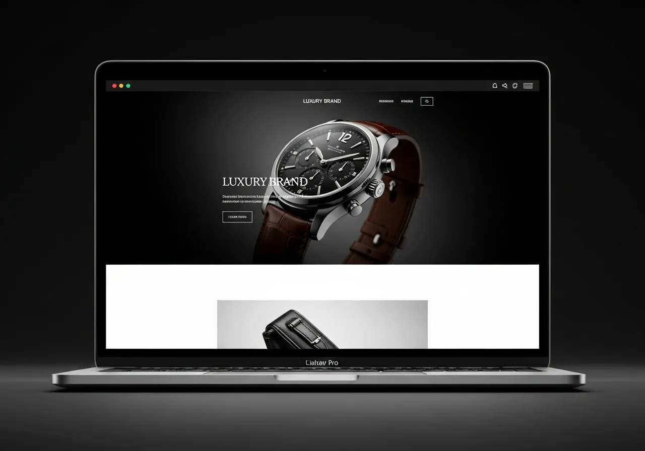 Meridian luxury brand website